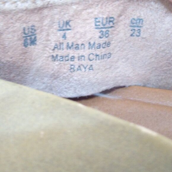 Naturalizer Baya Platform Sandal Slingback Size 6M Criss-Cross Straps Adjustable - Picture 9 of 9